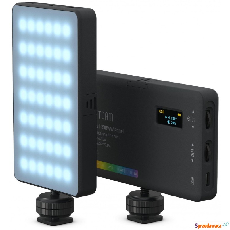 ShiftCam ProLED RGB Panel - mobilna lampa do... - Akcesoria i części - Szczecinek