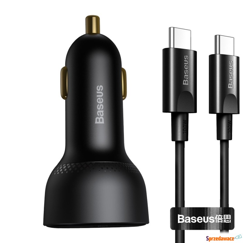 Baseus Superme USB, USB-C, 100W + kabel USB-C... - Ładowarki sieciowe - Bytom