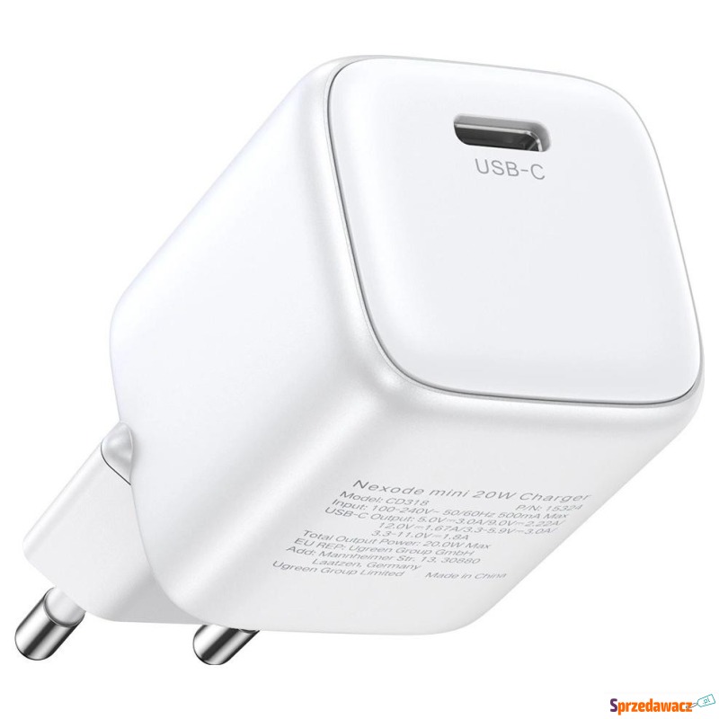 Ugreen Nexode Mini 1x USB-C - Ładowarki sieciowe - Chruszczobród