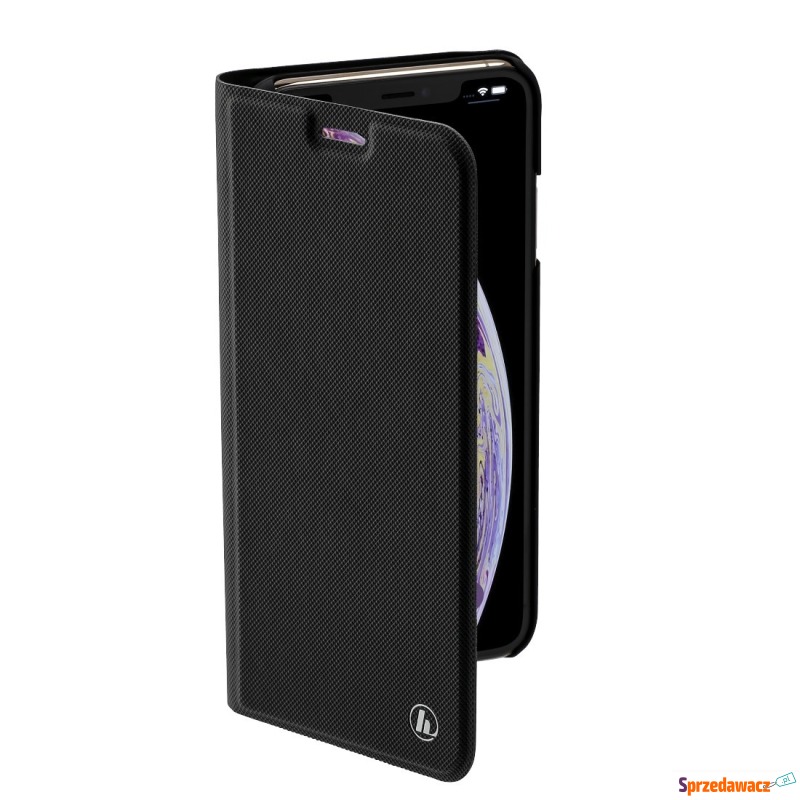 Hama Slim Pro Booklet do iPhone XS Max czarny - Etui na telefon - Opole