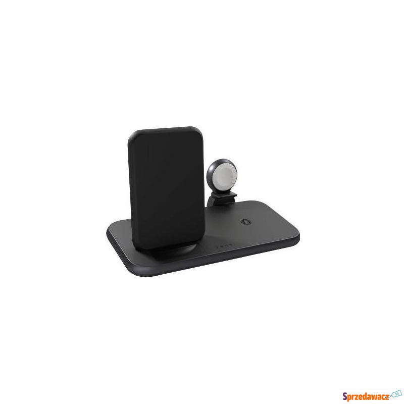 Zens Aluminium 4w1 Stand Wireless Charger czarny - Ładowarki sieciowe - Tychy