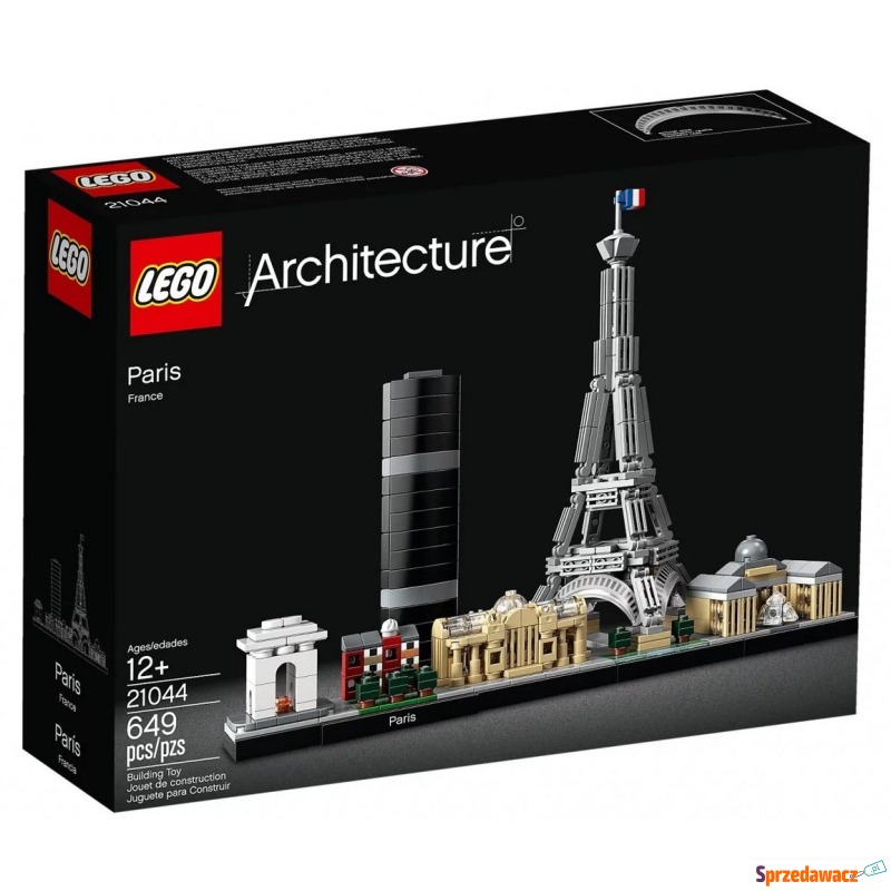 Klocki konstrukcyjne LEGO Architecture Paryż 21044 - Klocki - Jabłowo