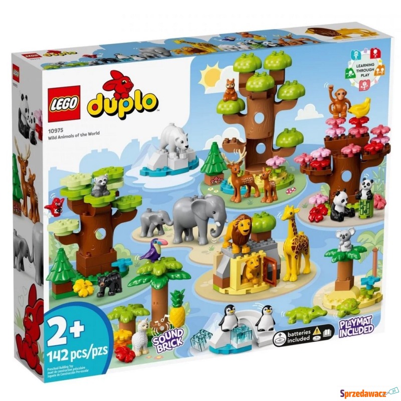 Klocki konstrukcyjne LEGO Duplo 10975 Dzikie... - Klocki - Koszalin