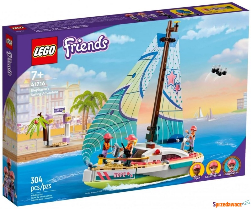 Klocki konstrukcyjne LEGO Friends 41716 Stephanie... - Klocki - Wałbrzych