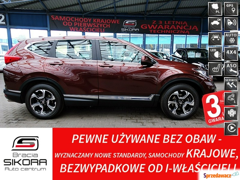 Honda CR-V  SUV 2019,  1.5 benzyna - Na sprzedaż za 119 900 zł - Mysłowice