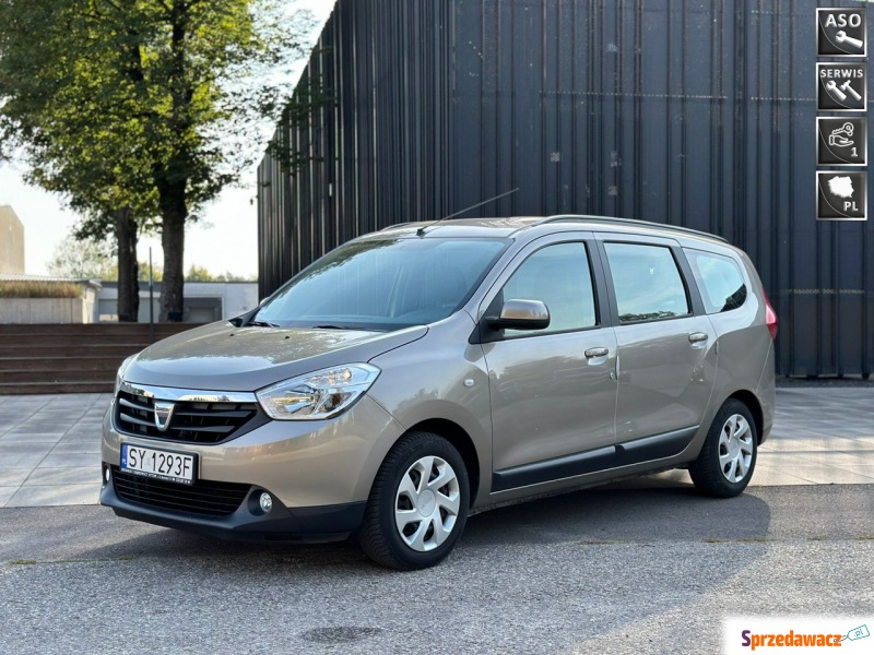 Dacia Lodgy 2015,  1.6 benzyna - Na sprzedaż za 32 500 zł - Tarnowskie Góry