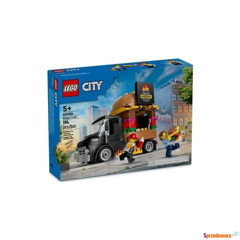 Klocki konstrukcyjne LEGO City 60404 Ciężarówka... - Klocki - Jelenia Góra