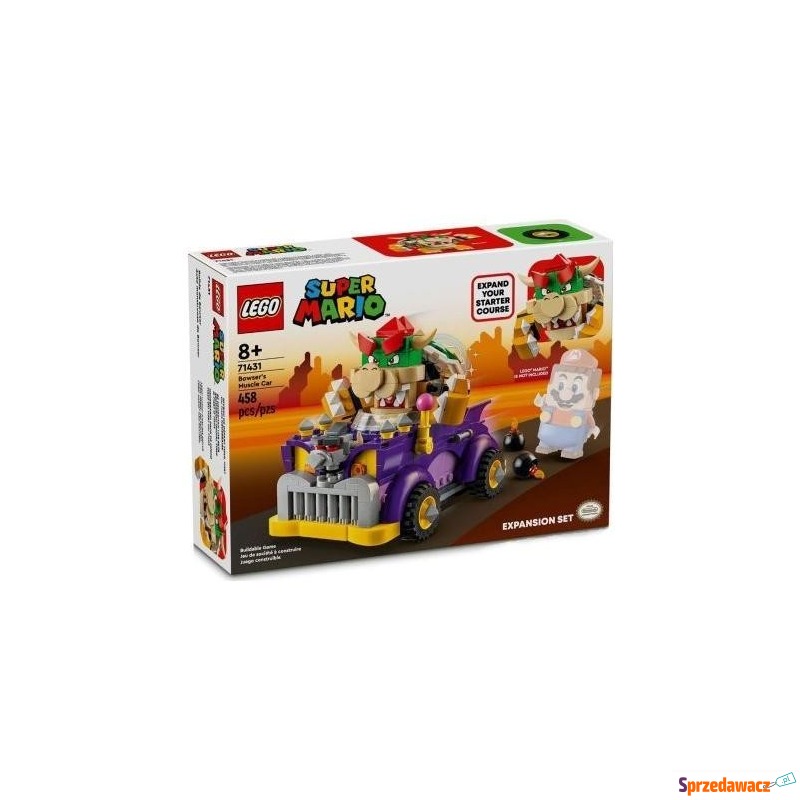 Klocki konstrukcyjne LEGO Super Mario 71431 Muscle... - Klocki - Zielona Góra