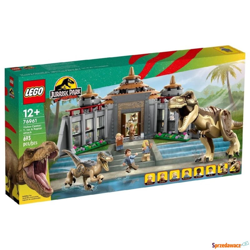 Klocki konstrukcyjne LEGO Jurassic World 76961... - Klocki - Wodzisław Śląski