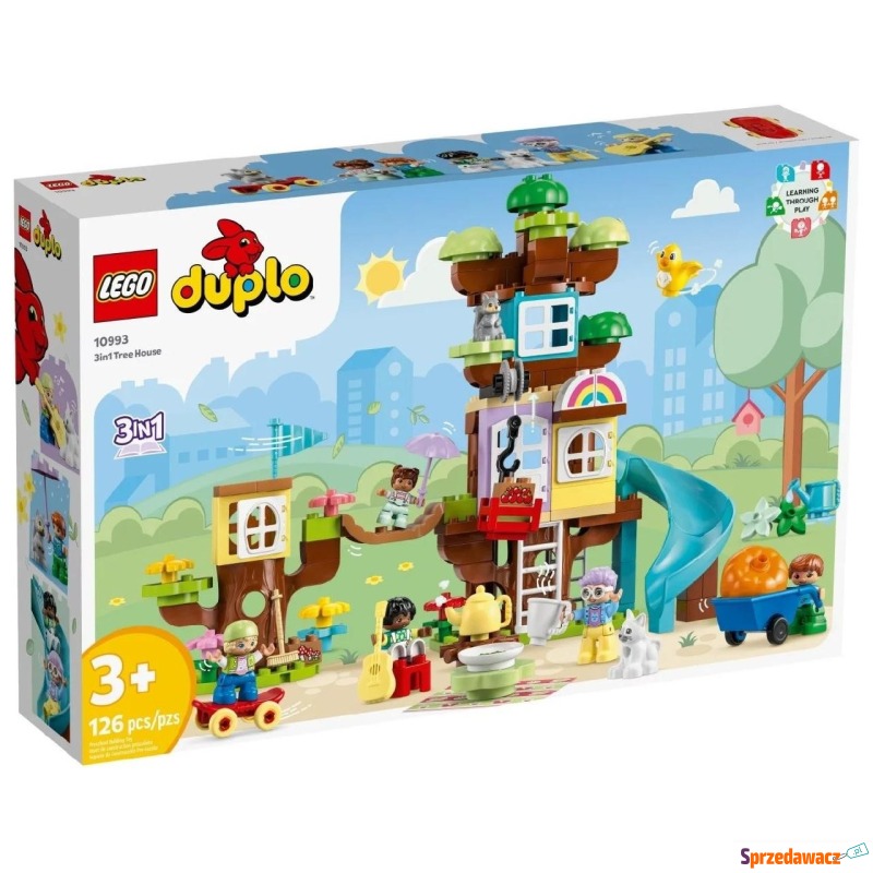 Klocki konstrukcyjne LEGO Duplo 10993 3w1 Domek... - Klocki - Gdynia