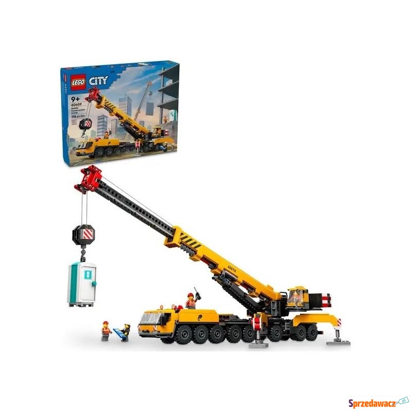 Klocki konstrukcyjne LEGO City 60409 Żółty ru... - Klocki - Olsztyn