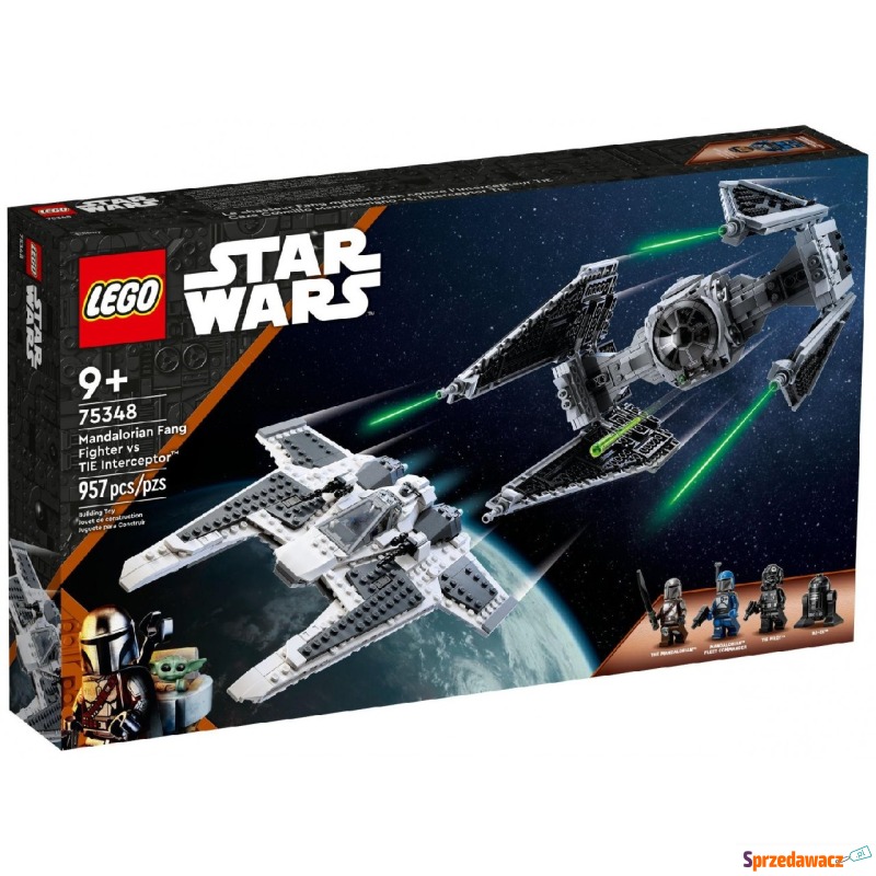 Klocki konstrukcyjne LEGO Star Wars 75348 Man... - Klocki - Zielona Góra