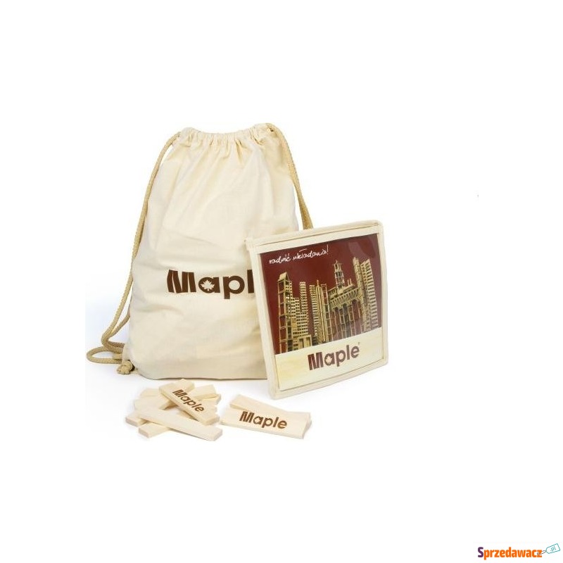 Drewniane Maple Ecobag 300 szt EB300 - Klocki - Inowrocław