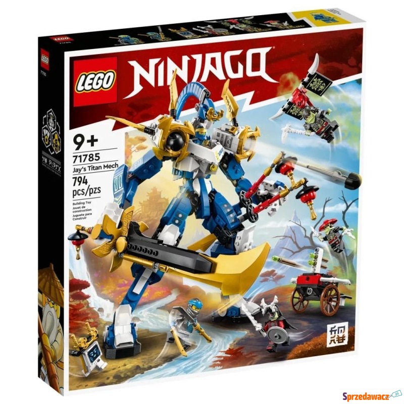 Klocki konstrukcyjne LEGO Ninjago 71785 Tytan... - Klocki - Grudziądz