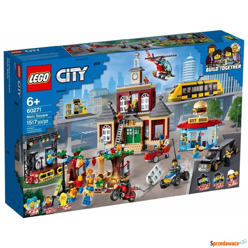 Klocki konstrukcyjne LEGO City 60271 Rynek - Klocki - Starachowice