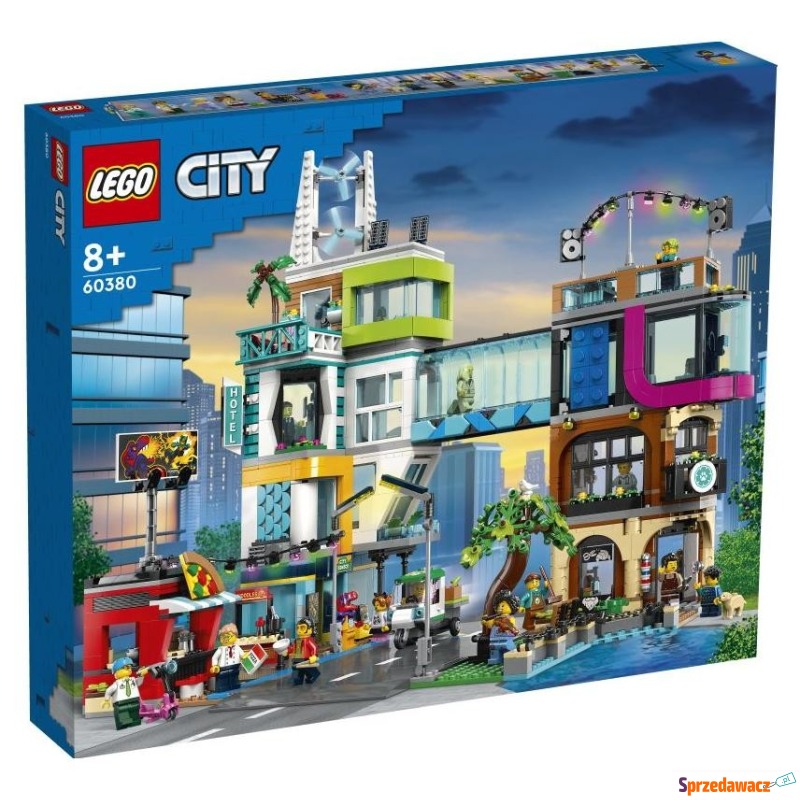 Klocki konstrukcyjne LEGO City 60380 Śródmieście - Klocki - Stargard Szczeciński