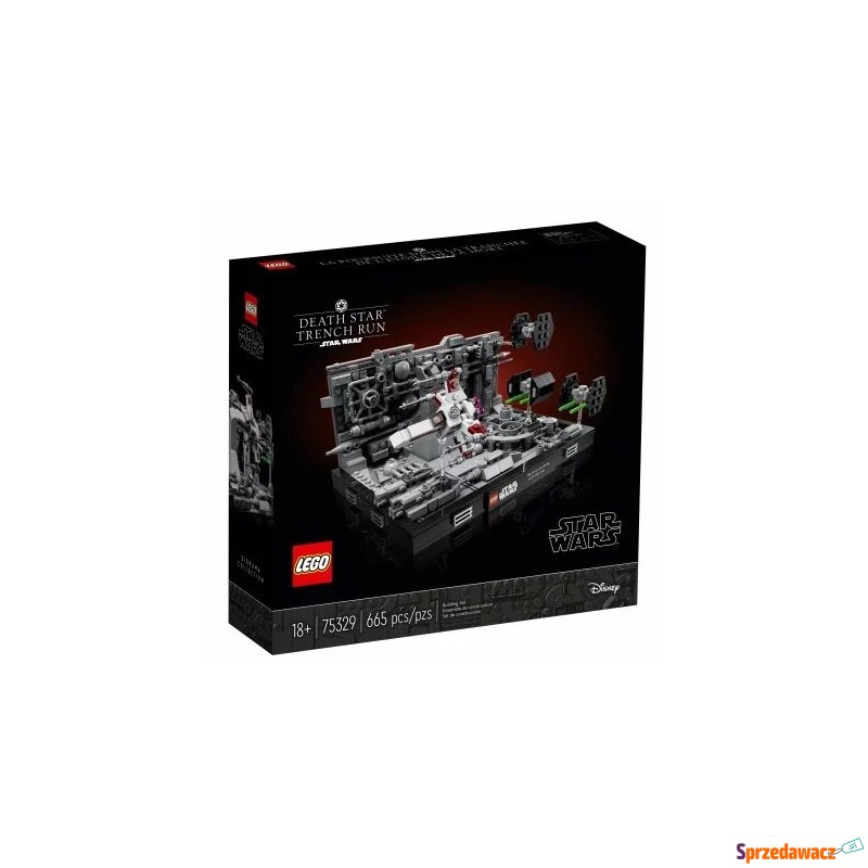 Klocki konstrukcyjne LEGO Star Wars 75329 Diorama:... - Klocki - Rzeszów