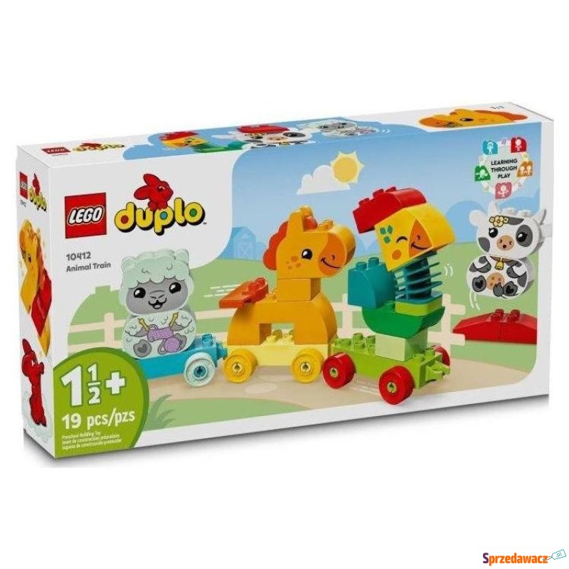 Klocki konstrukcyjne LEGO Duplo 10412 My First... - Klocki - Wieluń