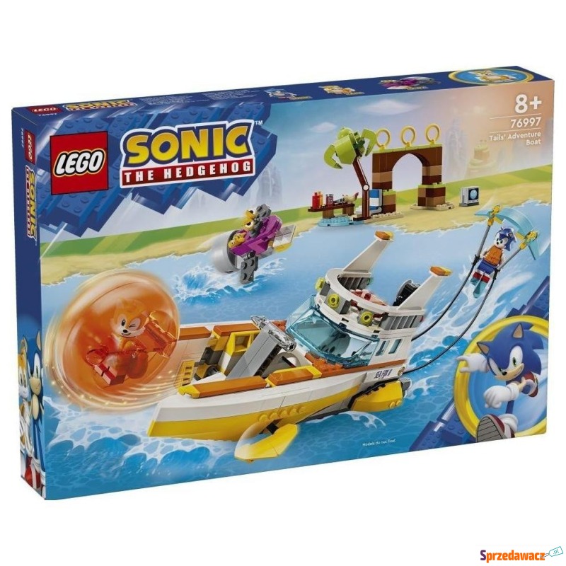 Klocki konstrukcyjne LEGO Sonic 76997 Tails i... - Klocki - Gościęcin