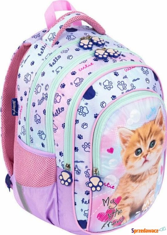 St.Right My Little Firend Pastel Kitty BPL58 różowy - Tornistry i plecaki... - Wałbrzych