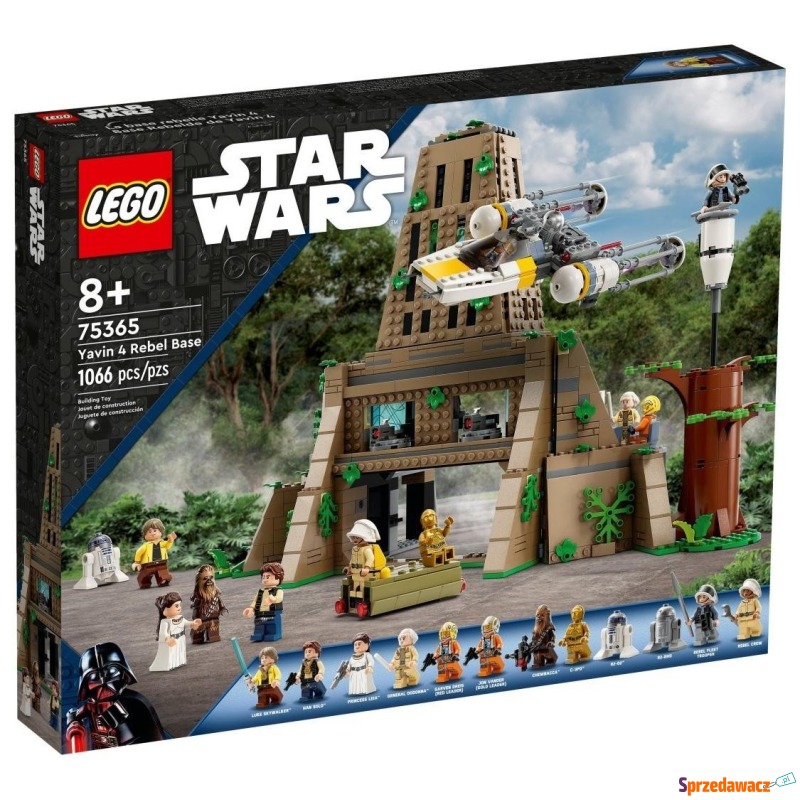 Klocki konstrukcyjne LEGO Star Wars 75365 Baza... - Klocki - Białogard