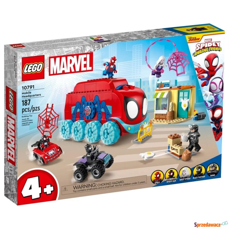 Klocki konstrukcyjne LEGO Marvel 10791 Mobilna... - Klocki - Warszawa