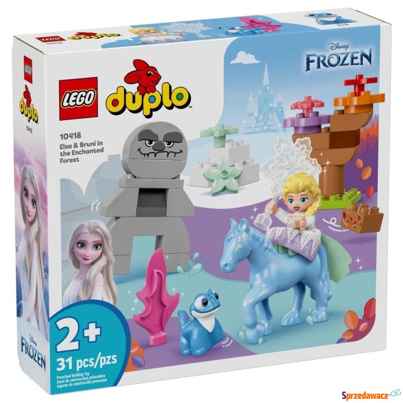 Klocki konstrukcyjne LEGO Duplo Disney 10418 Elza... - Klocki - Zduńska Wola