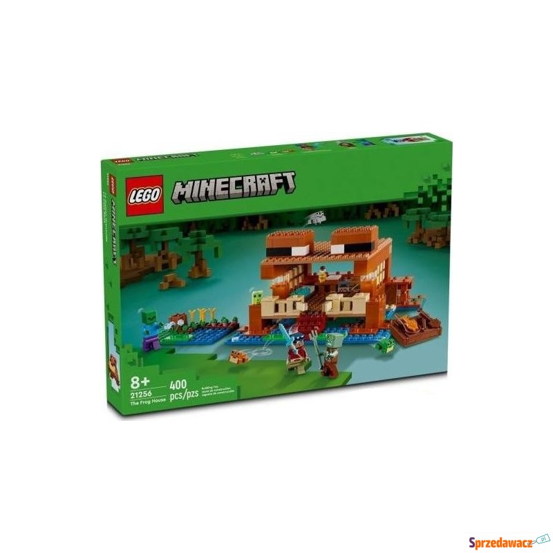 Klocki konstrukcyjne LEGO Minecraft 21256 Żabi... - Klocki - Drawsko