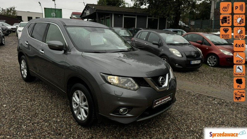 Nissan X-Trail - 1.6dci 130KM AWD 4x4 serwisowany... - Samochody osobowe - Gdańsk