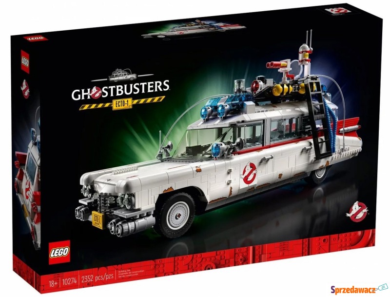 Klocki konstrukcyjne LEGO Icons 10274 ECTO-1... - Klocki - Stalowa Wola