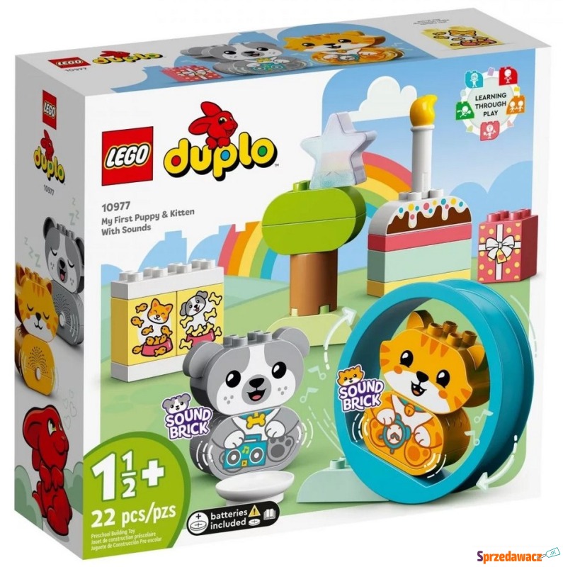 Klocki konstrukcyjne LEGO Duplo 10977 Mój Pie... - Klocki - Gliwice