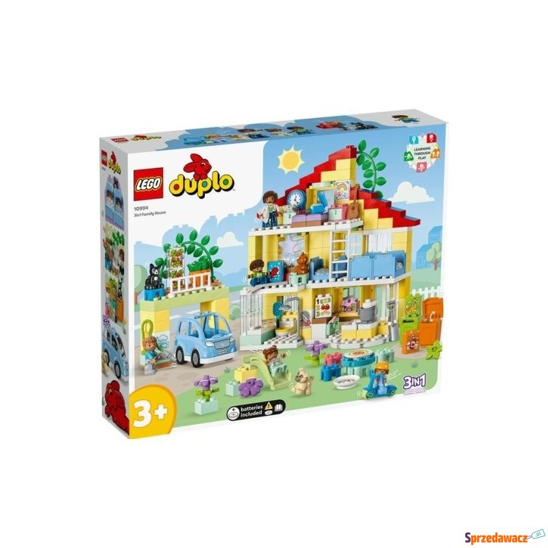 Klocki konstrukcyjne LEGO DUPLO Town 10994 Dom... - Klocki - Gliwice