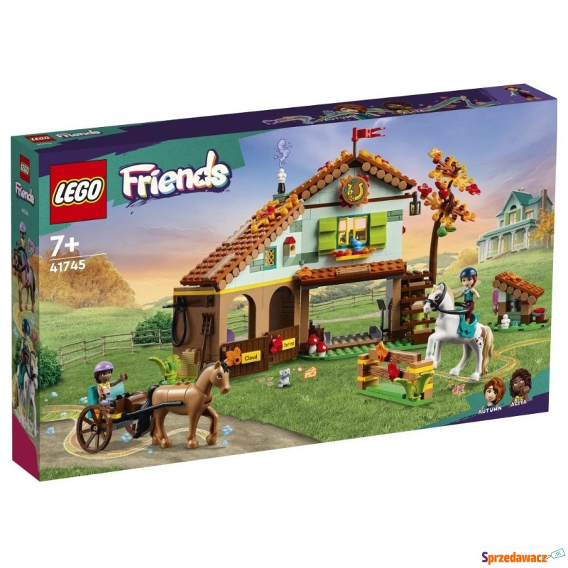 Klocki konstrukcyjne LEGO Friends 41745 Stajnia... - Klocki - Rzeszów