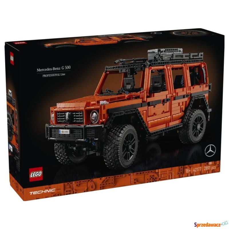 Klocki konstrukcyjne LEGO Technic 42177 Merce... - Klocki - Chruszczobród