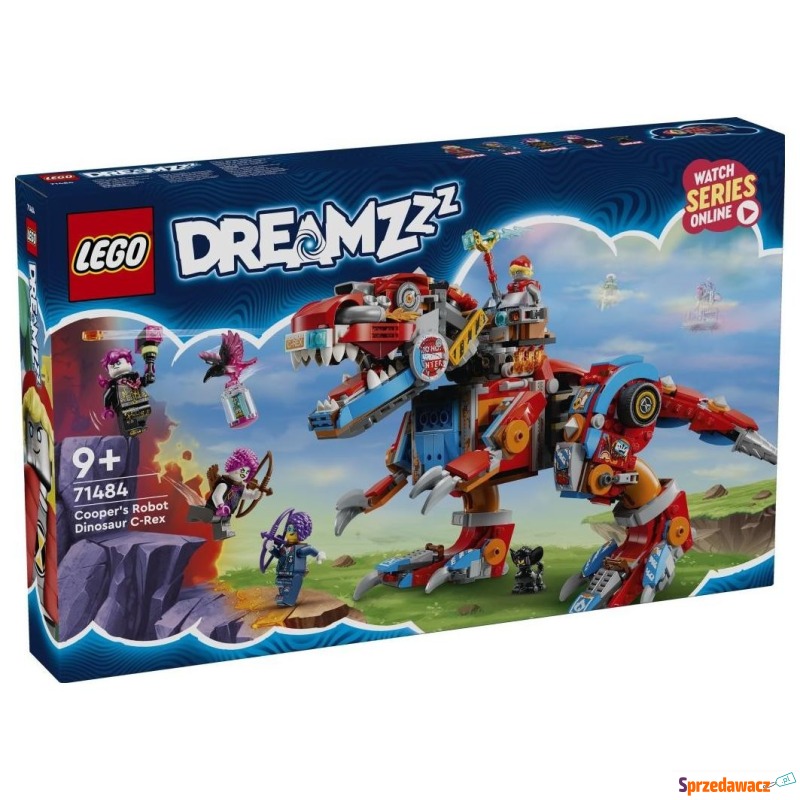 Klocki konstrukcyjne LEGO Dreamzzz 71484 Dinorobot... - Klocki - Zielona Góra