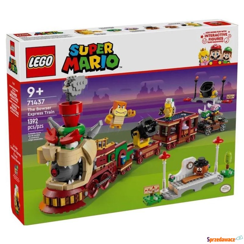 Klocki konstrukcyjne LEGO Super Mario 71437 Bowser... - Klocki - Zgierz