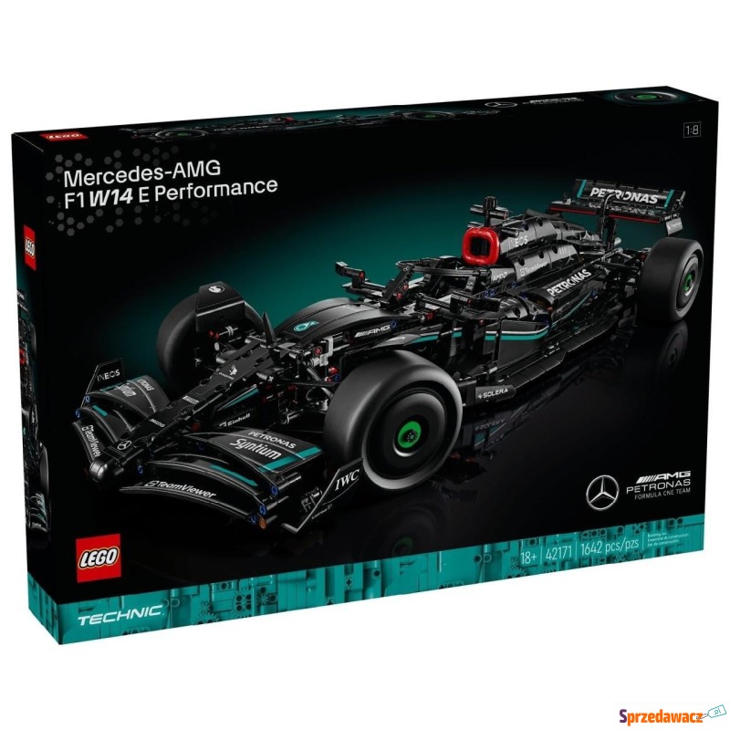 Klocki konstrukcyjne LEGO Technic 42171 Merce... - Klocki - Wałbrzych