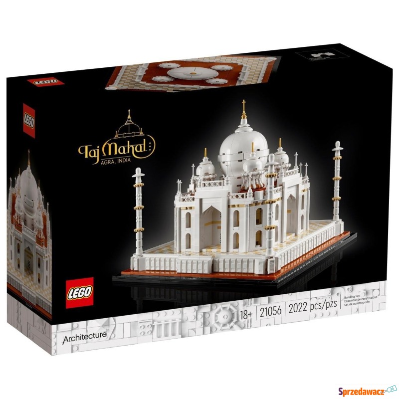 Klocki konstrukcyjne LEGO Architecture 21056 Taj... - Klocki - Ruda Śląska