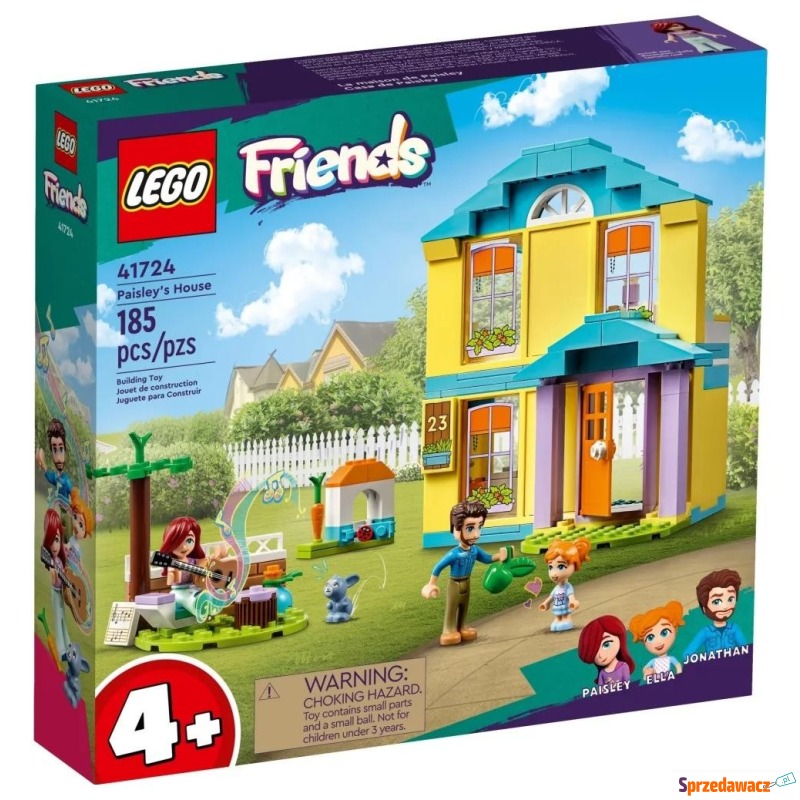 Klocki konstrukcyjne LEGO Friends 41724 Dom Paisley - Klocki - Włocławek