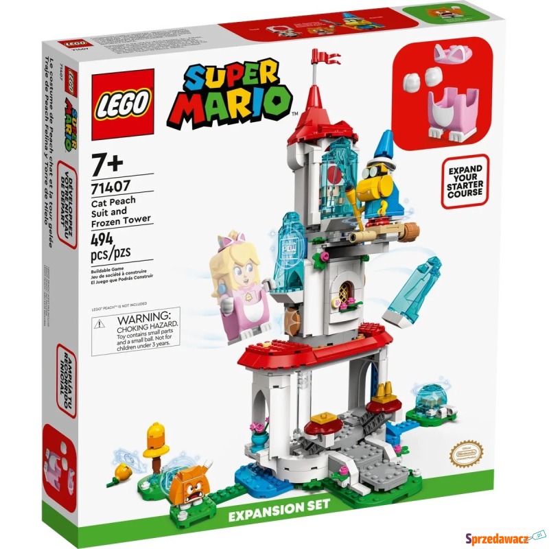 Klocki konstrukcyjne LEGO Super Mario 71407 Cat... - Klocki - Konin