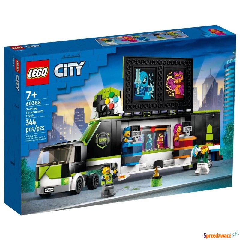 Klocki konstrukcyjne LEGO City 60388 Ciężarówka... - Klocki - Kielce