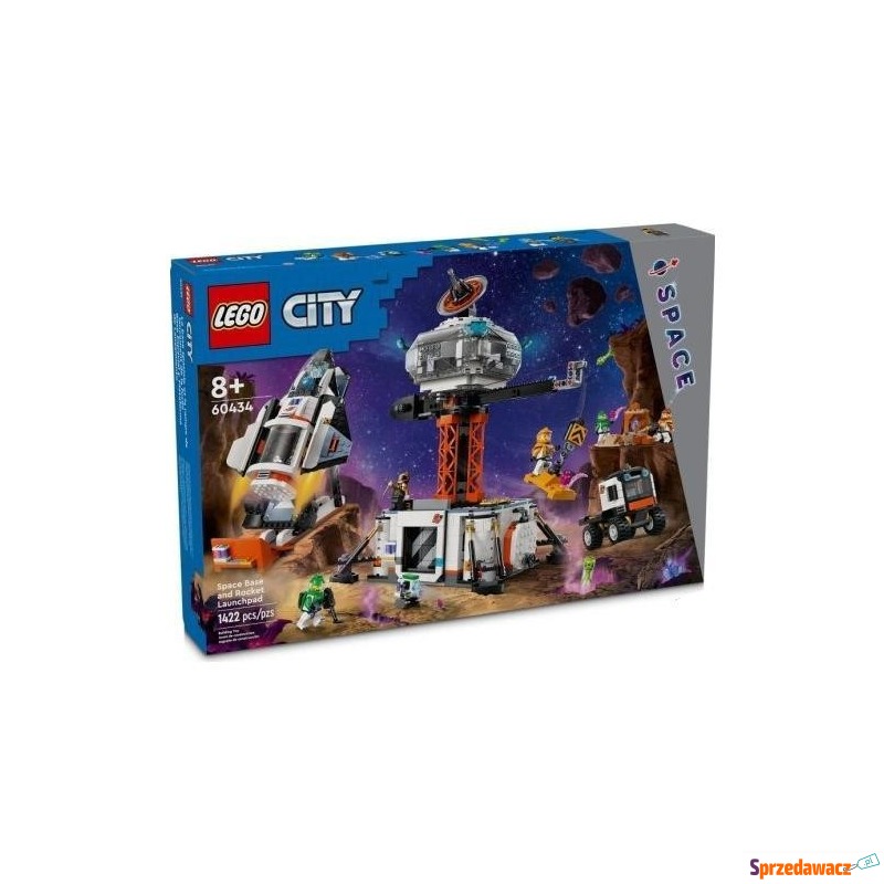 Klocki konstrukcyjne LEGO City 60434 Stacja Kosmiczna - Klocki - Borzestowo