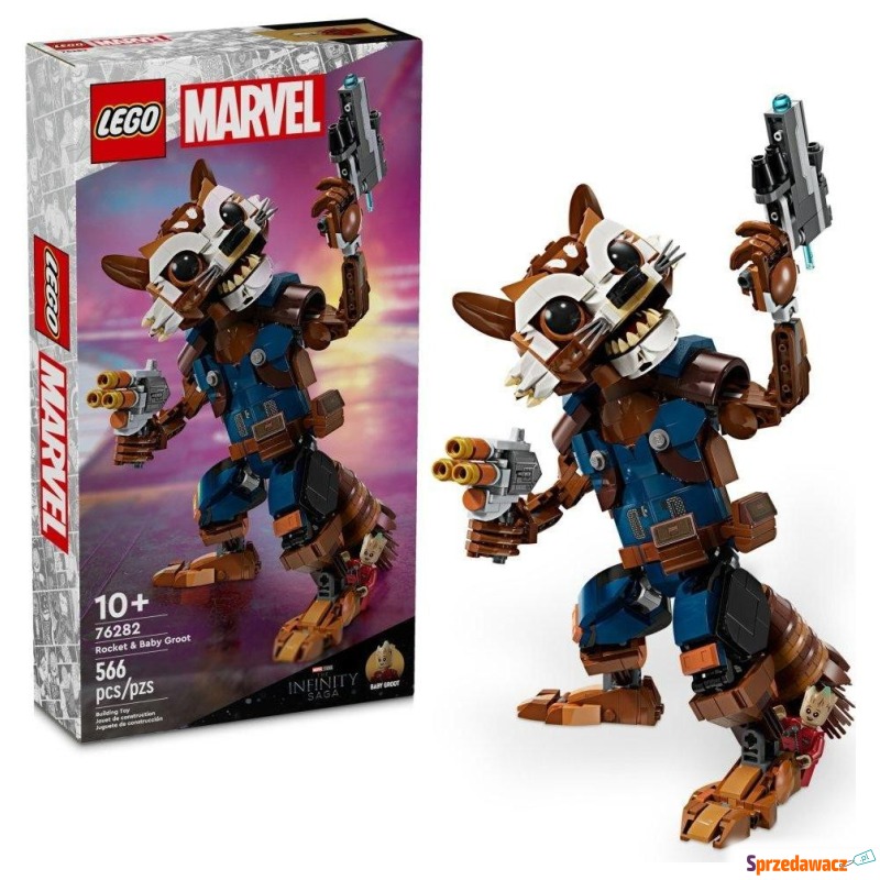 Klocki konstrukcyjne LEGO Super Heroes 76282... - Klocki - Dąbrowa Górnicza