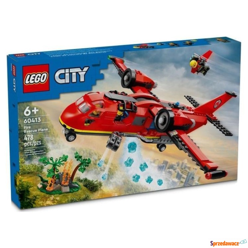 Klocki konstrukcyjne LEGO CITY 60413 Strażacki... - Klocki - Olsztyn