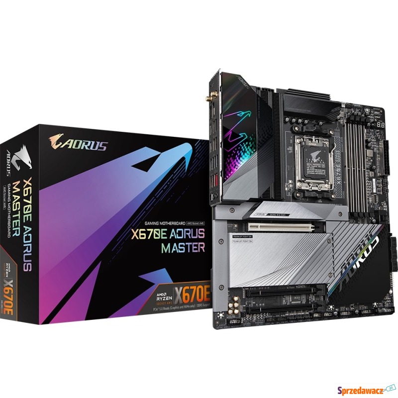 Gigabyte X670E AORUS MASTER - Płyty główne - Gorzów Wielkopolski