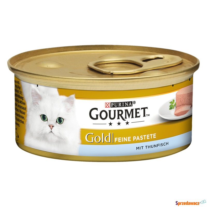 Megapakiet Gourmet Gold Feine Pastete, 48 x 85... - Karmy dla kotów - Warszawa