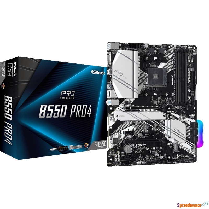 ASRock B550 PRO4 - Płyty główne - Lublin