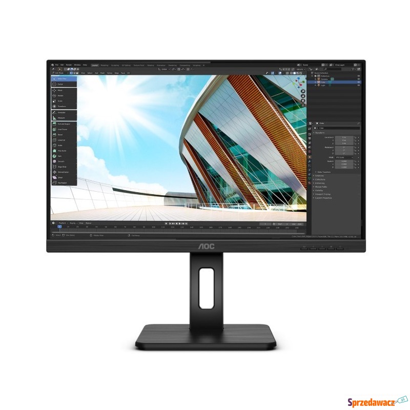 AOC 24P2Q - 23,8'' | IPS | Full HD | 75Hz - Monitory LCD i LED - Dąbrowa Górnicza