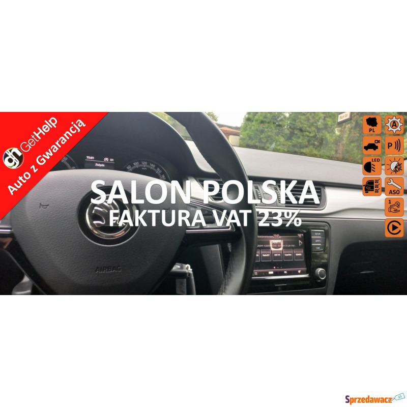 Škoda RAPID - DSG 1.4 TSI 125KM LIFT LEDY Salon... - Samochody osobowe - Gdańsk