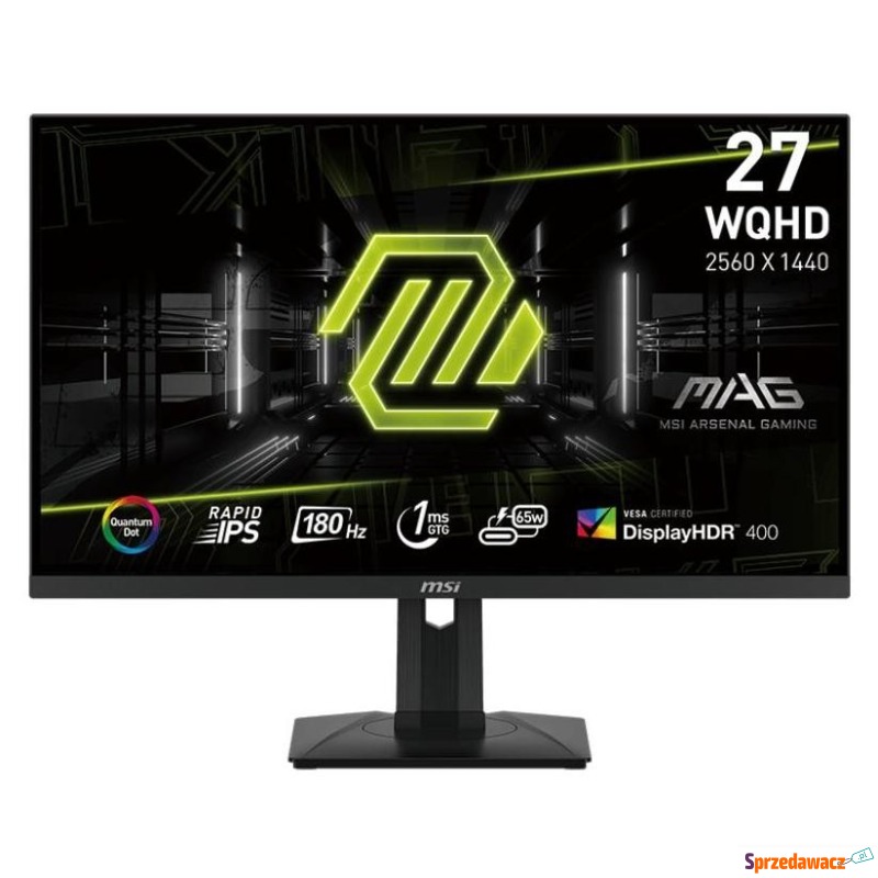 MSI MAG 274QRF QD E2 - 27'' | Rapid IPS | QHD... - Monitory LCD i LED - Głogów